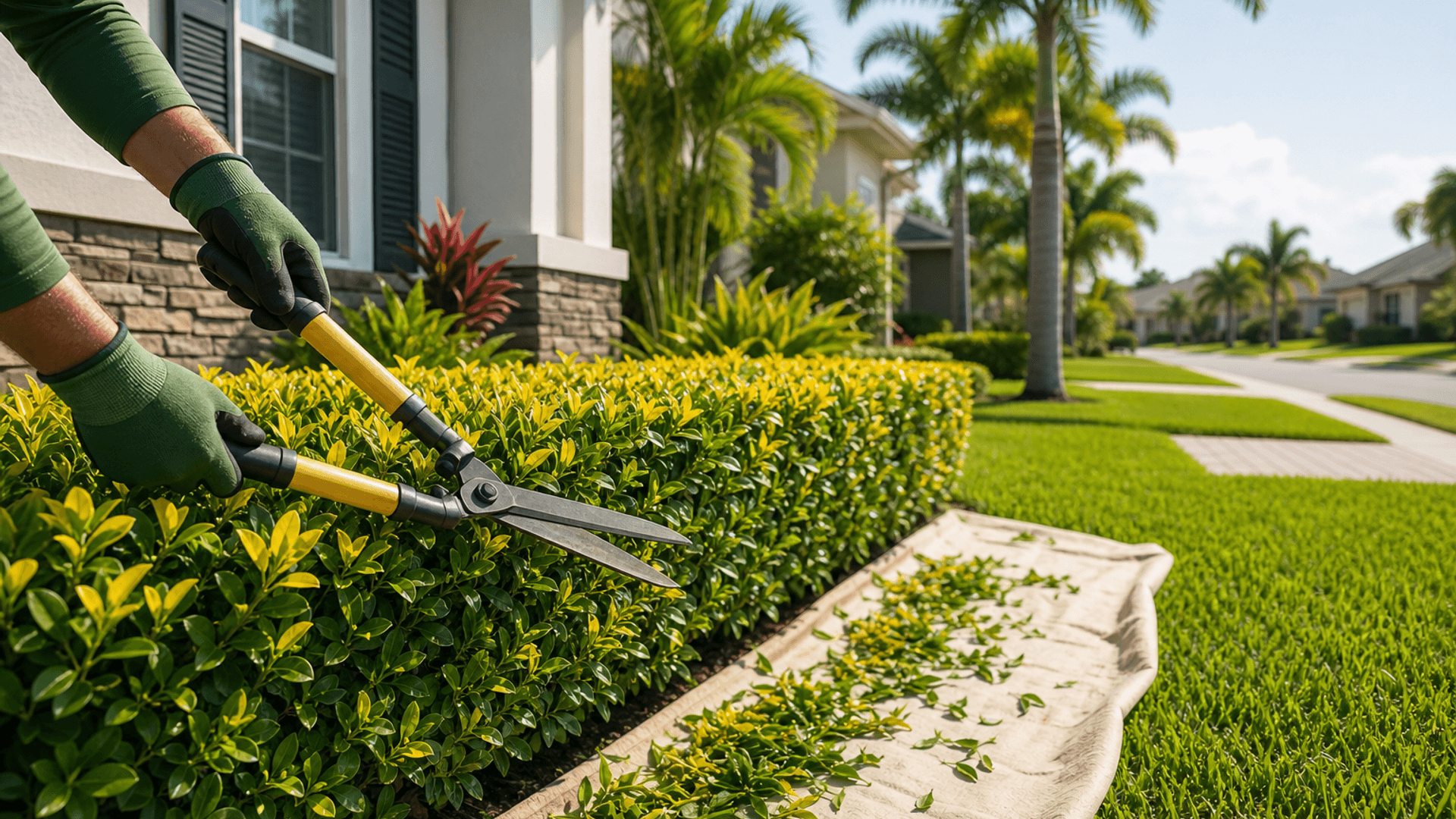 shrub & hedge trimming